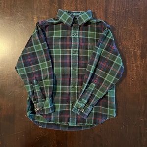 L.L. Bean Flannel button up shirt